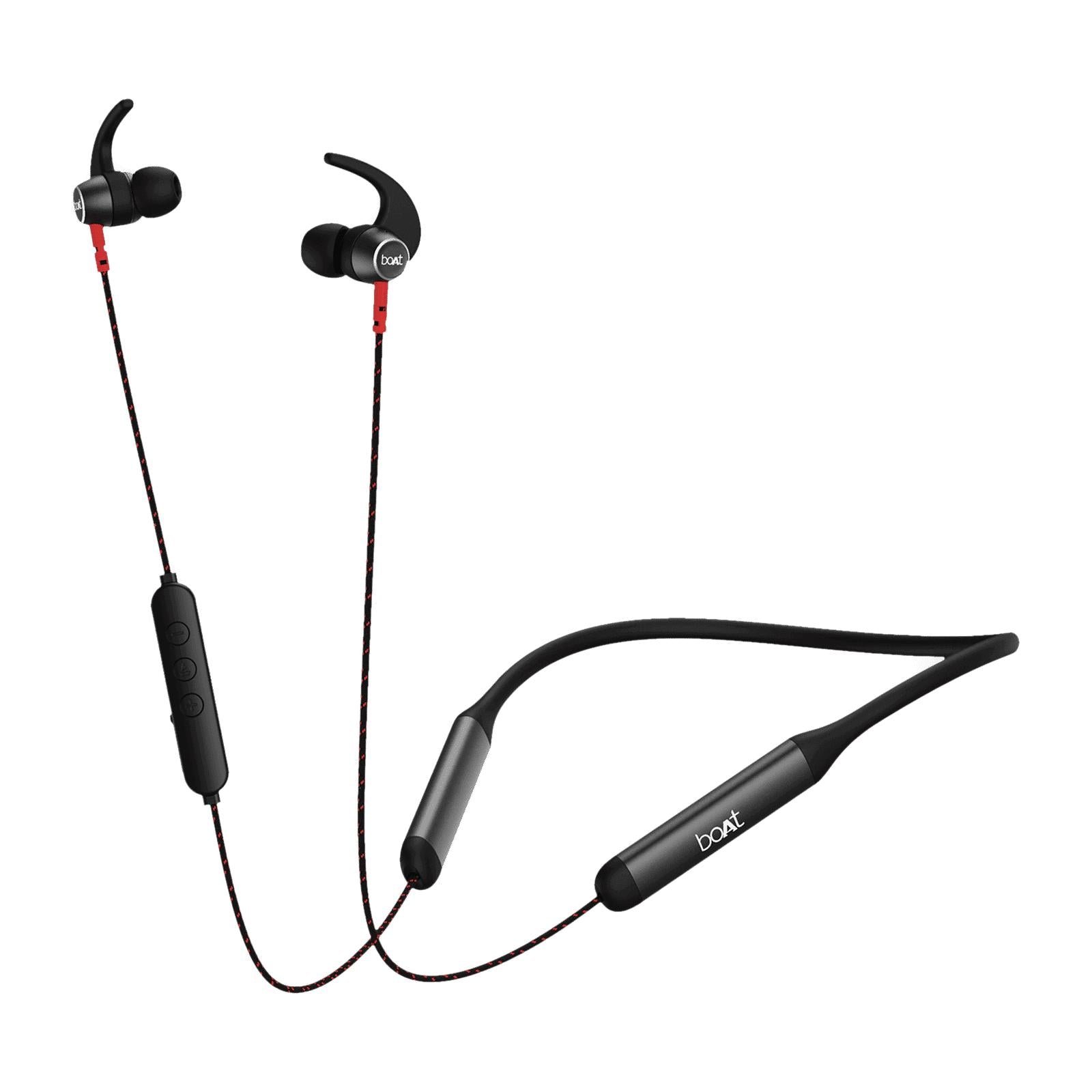 boAt Rockerz 335 Pro Bluetooth Neckband Earphones – 60 Hours Playtime | ASAP Charge | ENx Noise Cancellation | Bluetooth 5.2 | IPX5 Water Resistant