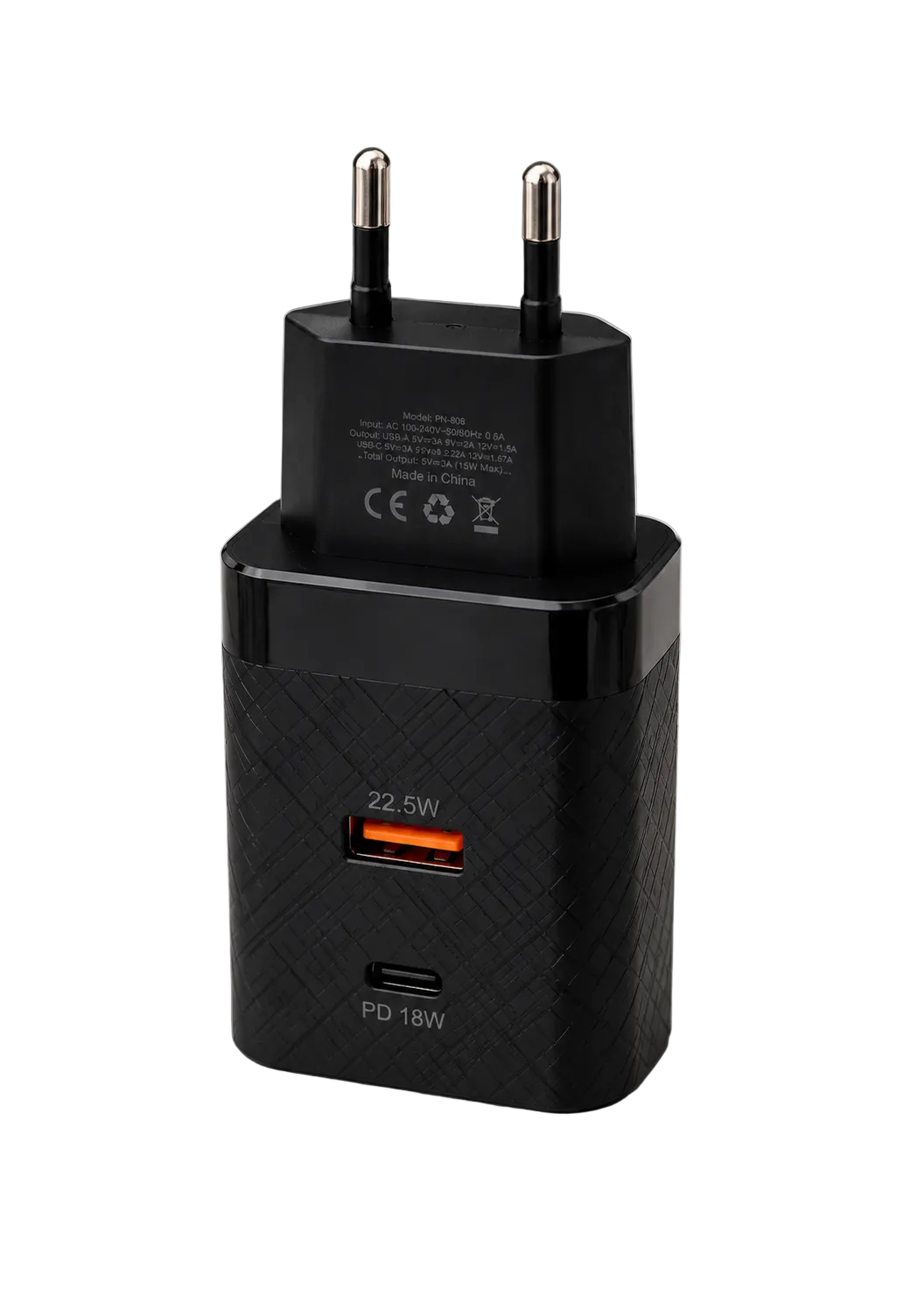 Olike 22.5W Dual Port Fast Charger – USB-A + USB-C PD 18W